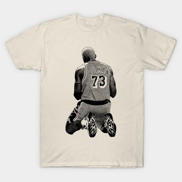 Dennis Rodman Lakers T-Shirt by Puaststrol